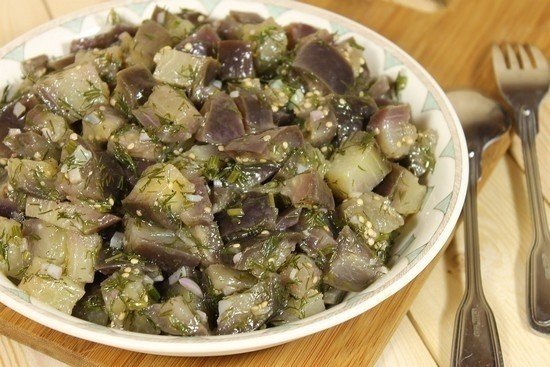 Салат из баклажанов на зиму