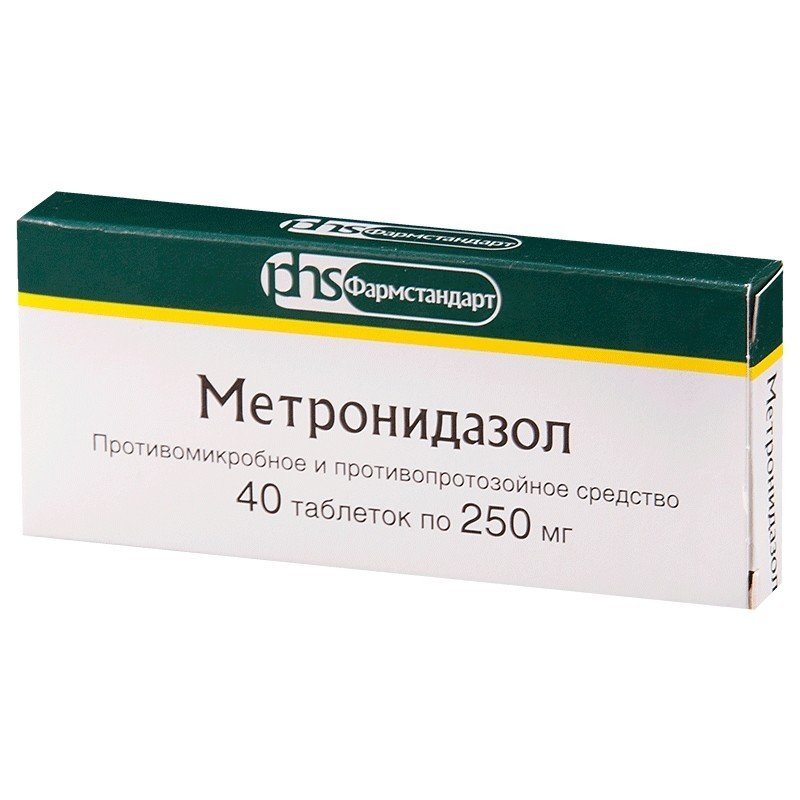 Противомикробные таблетки метронидазол