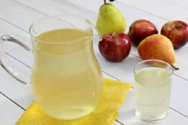 Яблочный напиток с лимонной кислотой